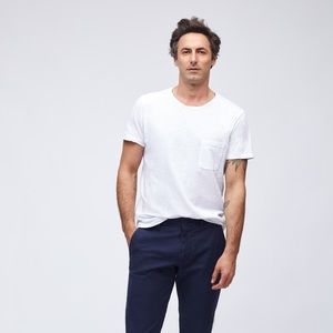 Navy blue  washed Organic cotton  bonobos chino